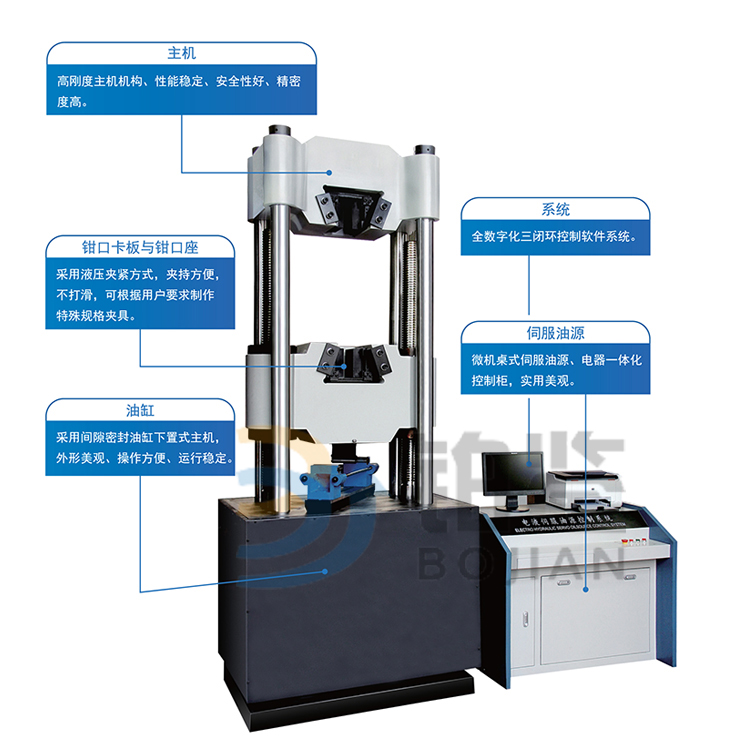 電液伺服液壓萬能試驗(yàn)機(jī) 電液伺服液壓萬能試驗(yàn)機(jī)