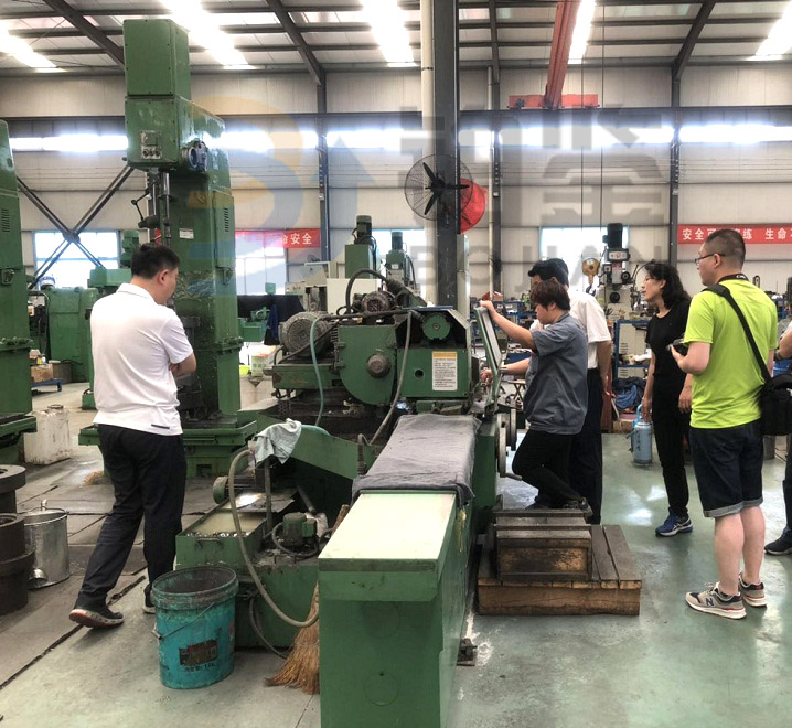 浙江杭州客戶實(shí)地考察